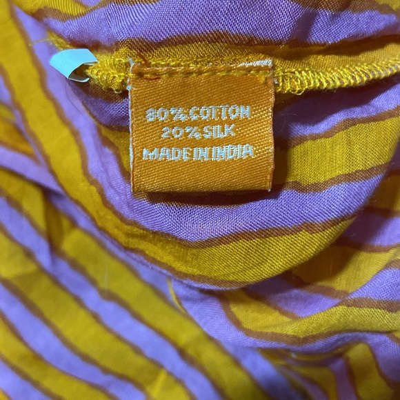 Oliphant cinched waist Maxi Dress - Cabana Orange Size M *see caption* - Picture 9 of 15